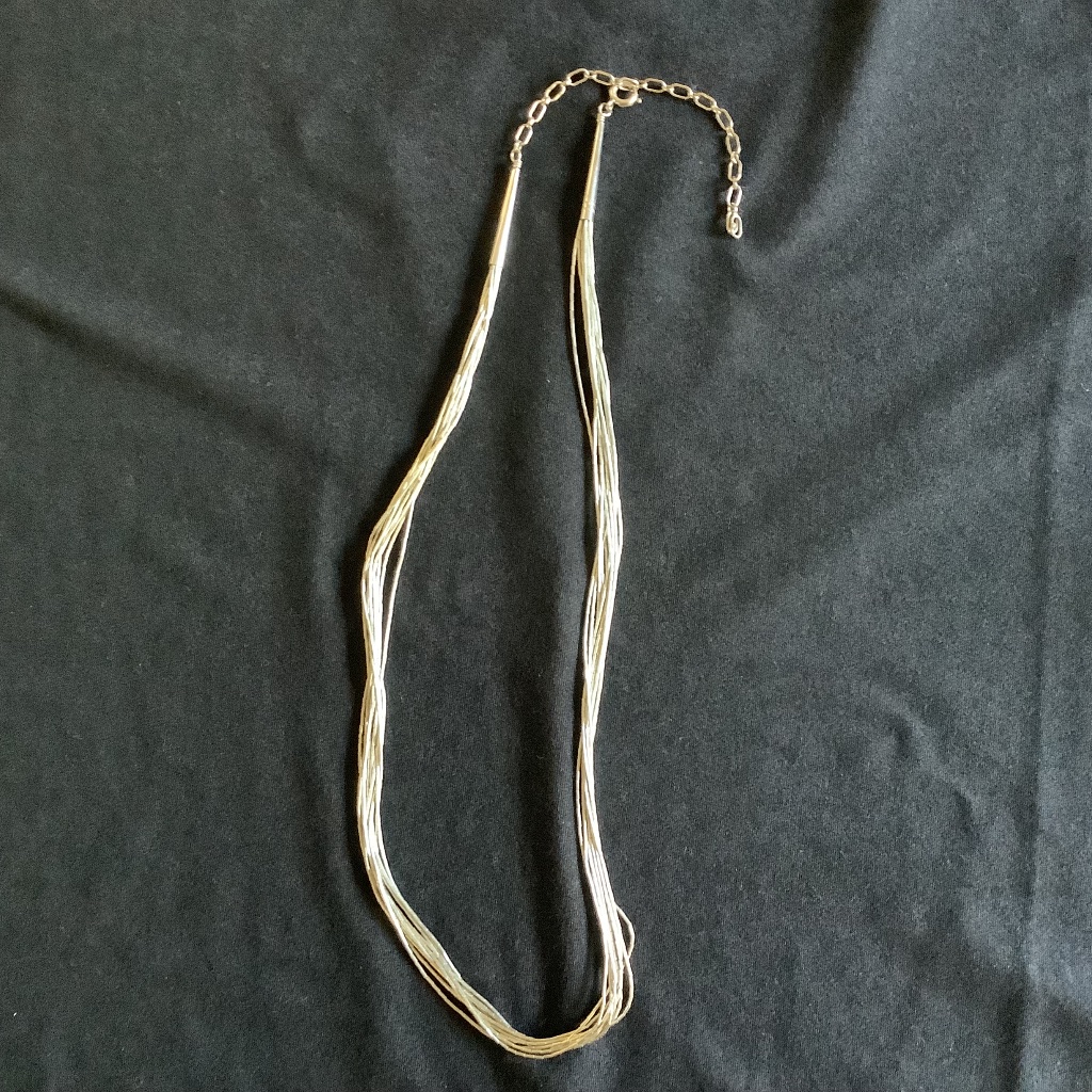 Liquid Silver Necklace
